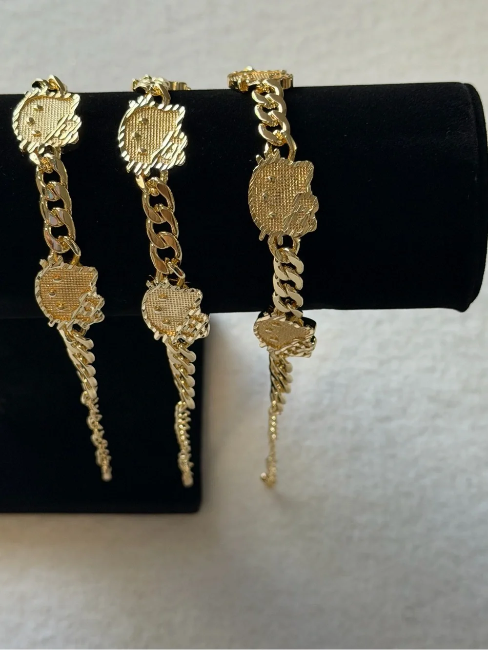Gold Hello Kitty Link Bracelet - Women Jewelry